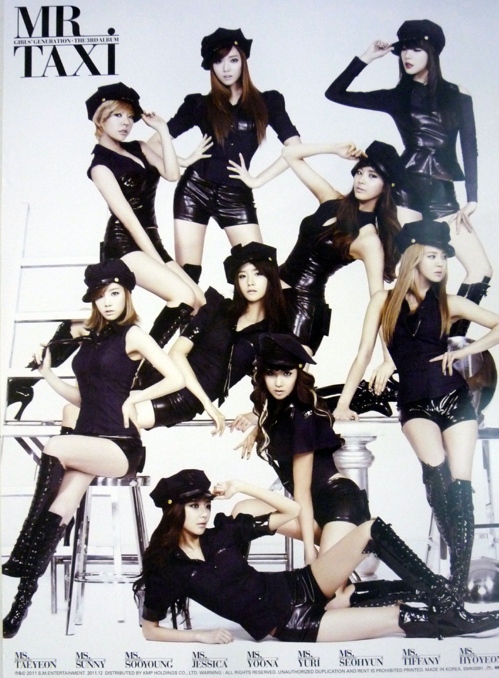 Snsd Girls’ Generation Mr Taxi Poster Seouly Shopping