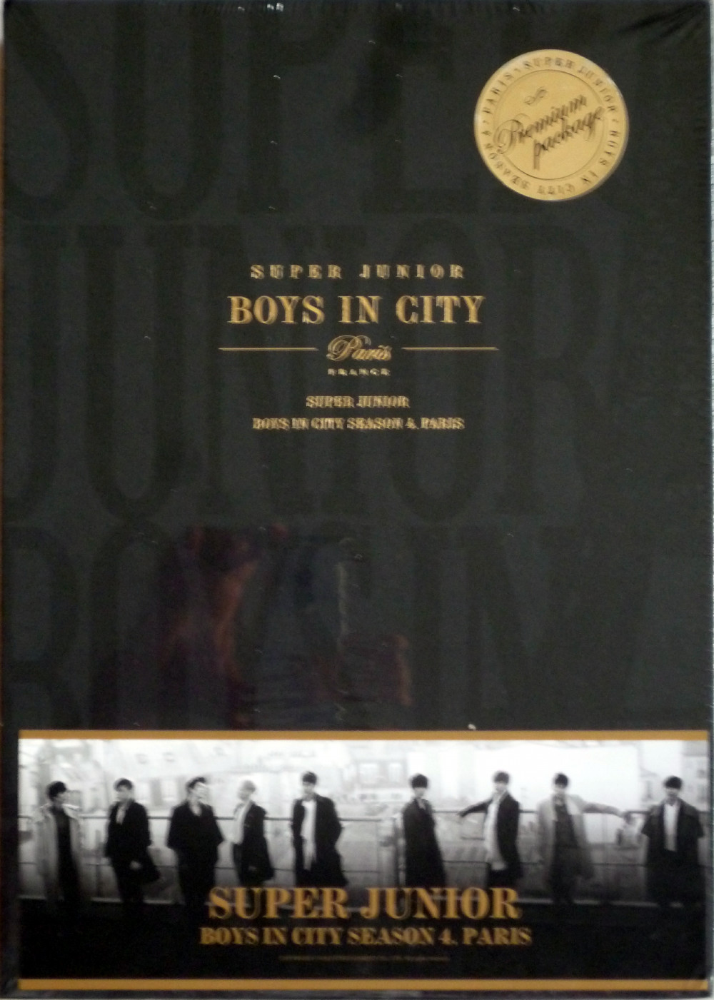 Super Junior- Super Junior Boys in City Season 4. Paris (Premium edition)